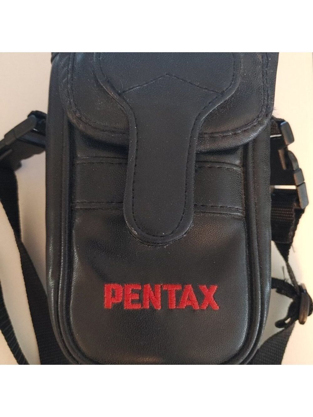 VINTAGE PENTAX Soft Case for Compact Cameras Button Snap + Velcro Closure